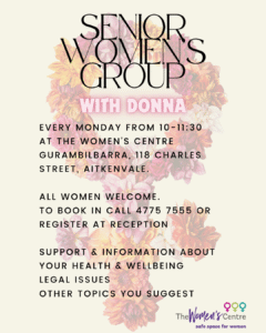 Socials Tile - Senior Women's Group