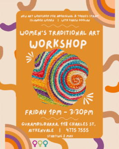 Socials Tile - Women's Traditional Art Workshop